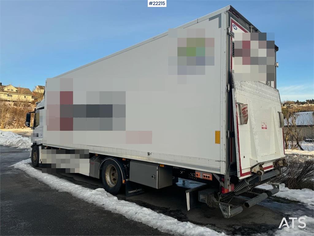 Mercedes-Benz Actros 1836 4x2 box truck with tail lift and side 2014 22215 Actros 1836 4x2 box with tail lift and side 201...