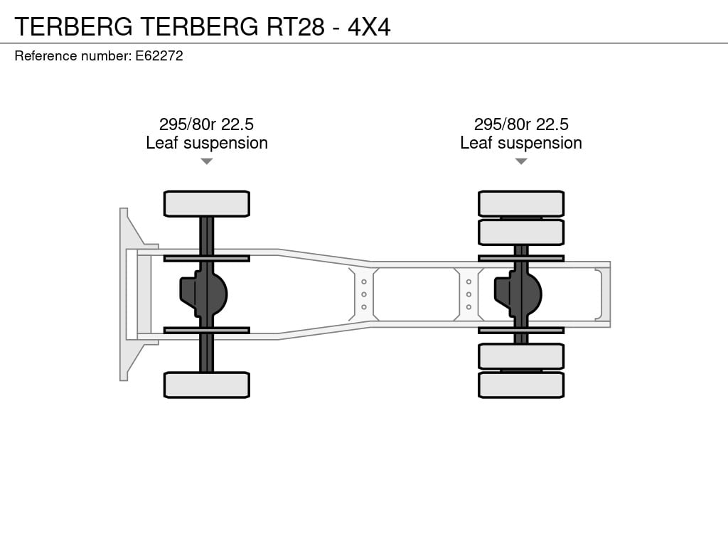 TERBERG TERBERG RT28 - 4X4 1997 E62272 Terberg TERBERG RT28 - 4X4 1997 1 image 13