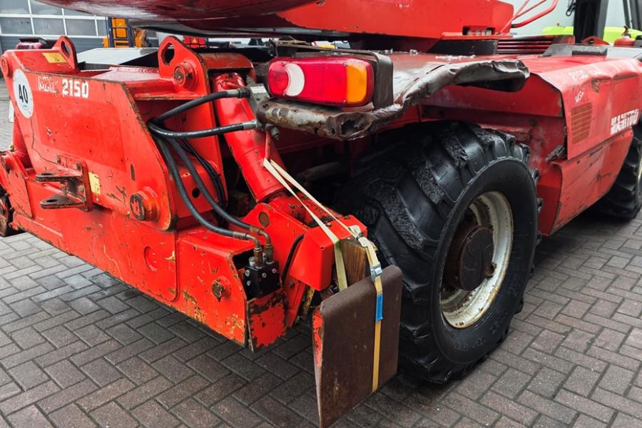 Manitou MRT2150 As-Is, Diesel, 4x4x4, 21m Lifitng Height, 2006 MANITOU - MRT2150 - 85001 MRT2150 As-Is, Diesel, 4x4x4, 21m...