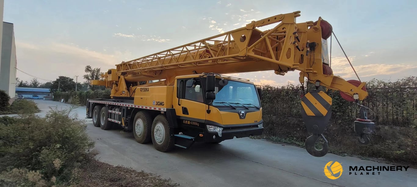 XCMG QY50K Crane 50 Tons Used Good Condition For Sale QY50K 2019 1 Mobile Cranes image 4