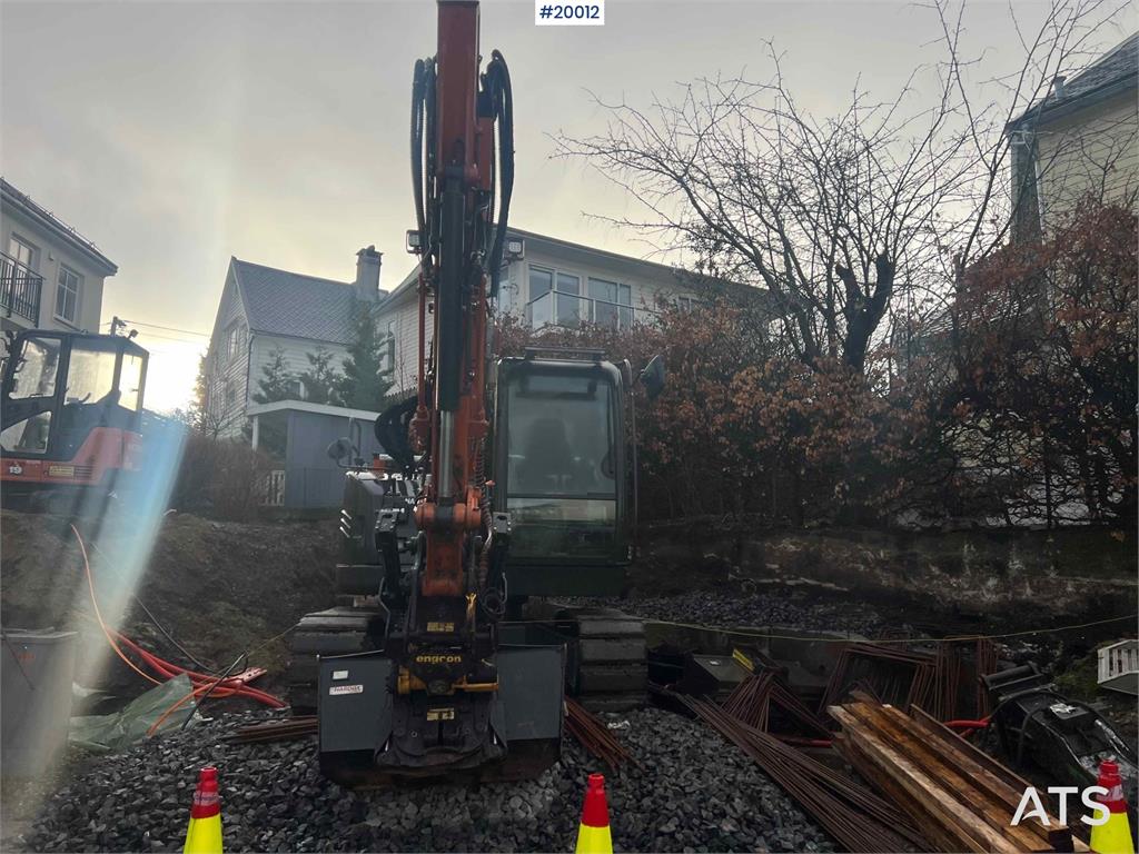 Hitachi zx85us-6 excavator w/ rototilt with grapple and sa 2021 20012 zx85us-6 excavator w/ rototilt with grapple and sa 2...