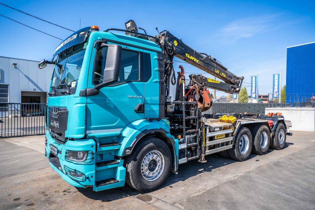 MAN TGS 35.510 8X4-4 BL + TAJFUN L170 K 2022 E63748 TGS 35.510 8X4-4 BL + TAJFUN L170 K 2022 1 image 7