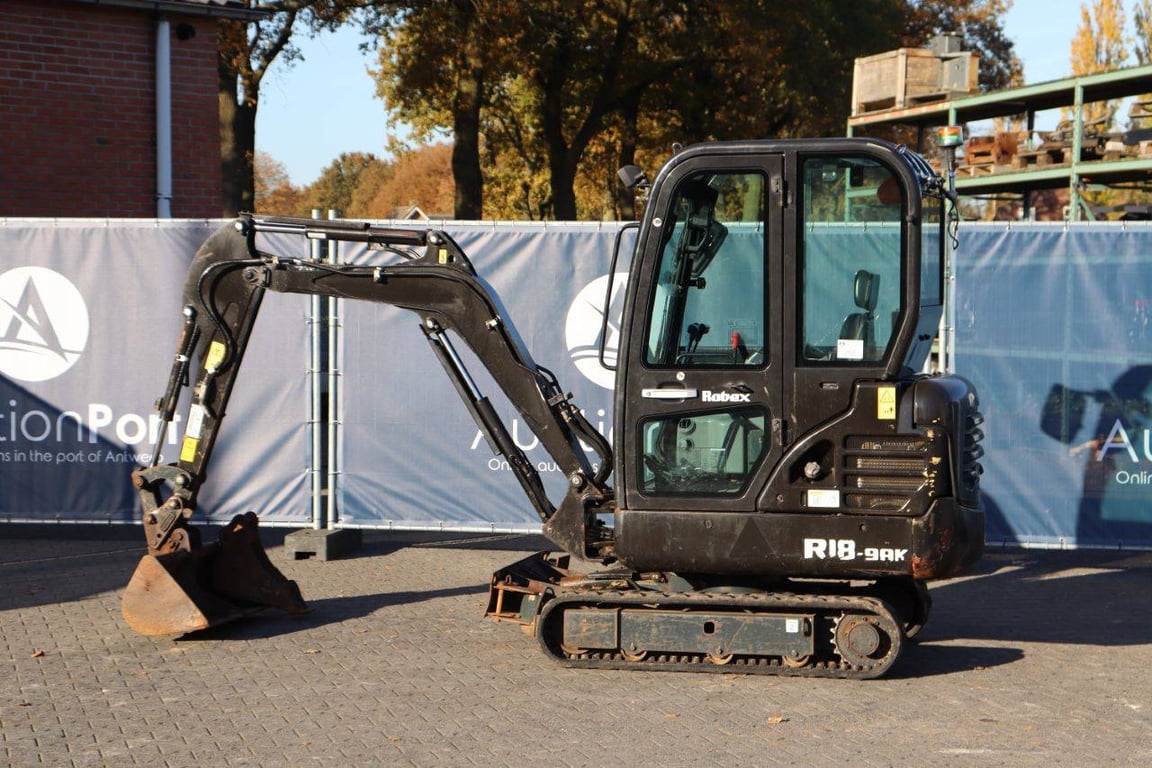 Mini excavator Hyundai Robex R18-9AK Diesel 2022 2022 Robex R18-9AK 2022 1 image 3