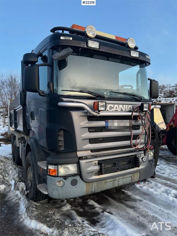Scania R560 6x4 snow-prepared tipper truck 2007 22218 R560 6x4 snow-prepared tipper truck 2007 1 Tipper trucks image 8