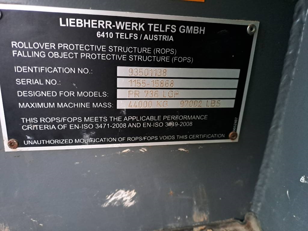 Liebherr PR 736 LGP 2017 ATR-2026 PR 736 LGP 2017 1 Dozers image 9