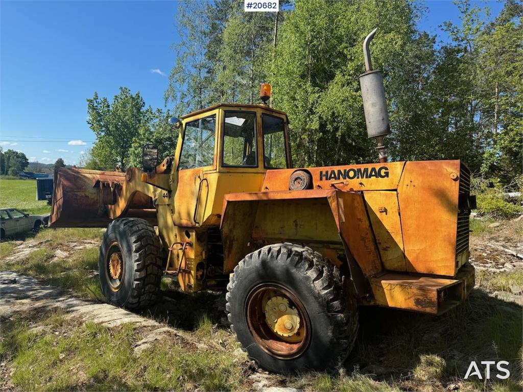 Hanomag 44 Wheel Loader – Approx. Model 1970 20682 Hanomag 44 Wheel Loader – Approx. Model 1970 1 Wheel Loaders image 3
