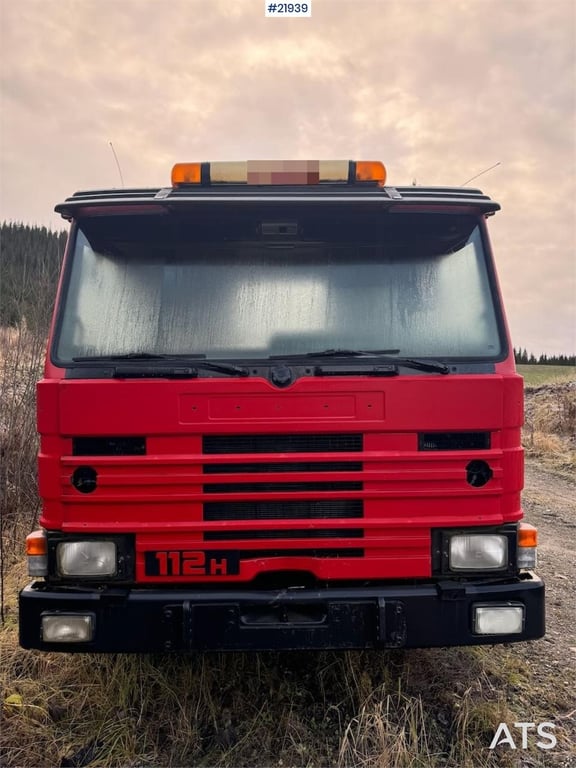 Scania P112 6x2 chassis 1982 21939 P112 6x2 chassis 1982 1 image 2