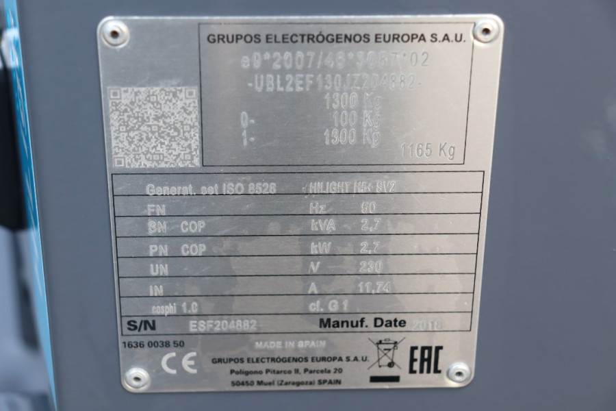 Atlas-Copco HiLight H5+ SV2 Valid inspection, *Guarantee! Max 2020 ATLAS COPCO - HiLight H5+ SV2 - 60598 HiLight H5+ SV2 V...