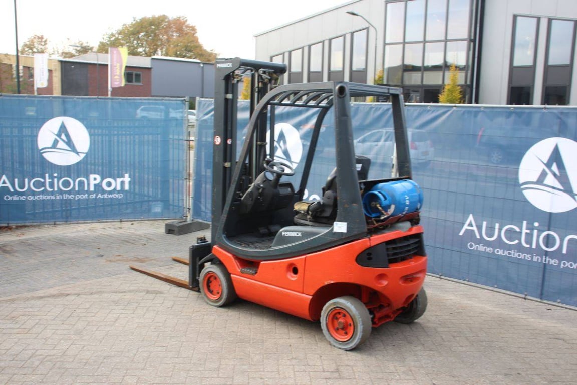 Forklift Linde H12T-03 LPG 1200kg 2001 2001 H12T-03 2001 1 Forklift image 3