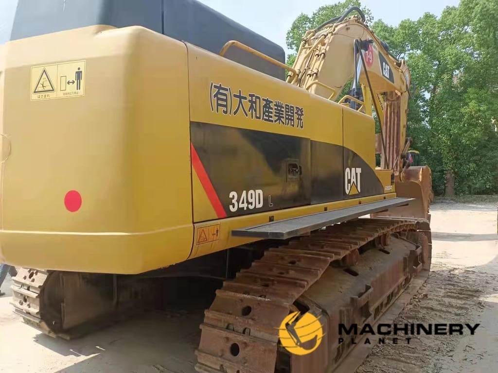 349D Caterpillar 90% new Good Condition 349D 2020 1 Crawler Excavators image 4