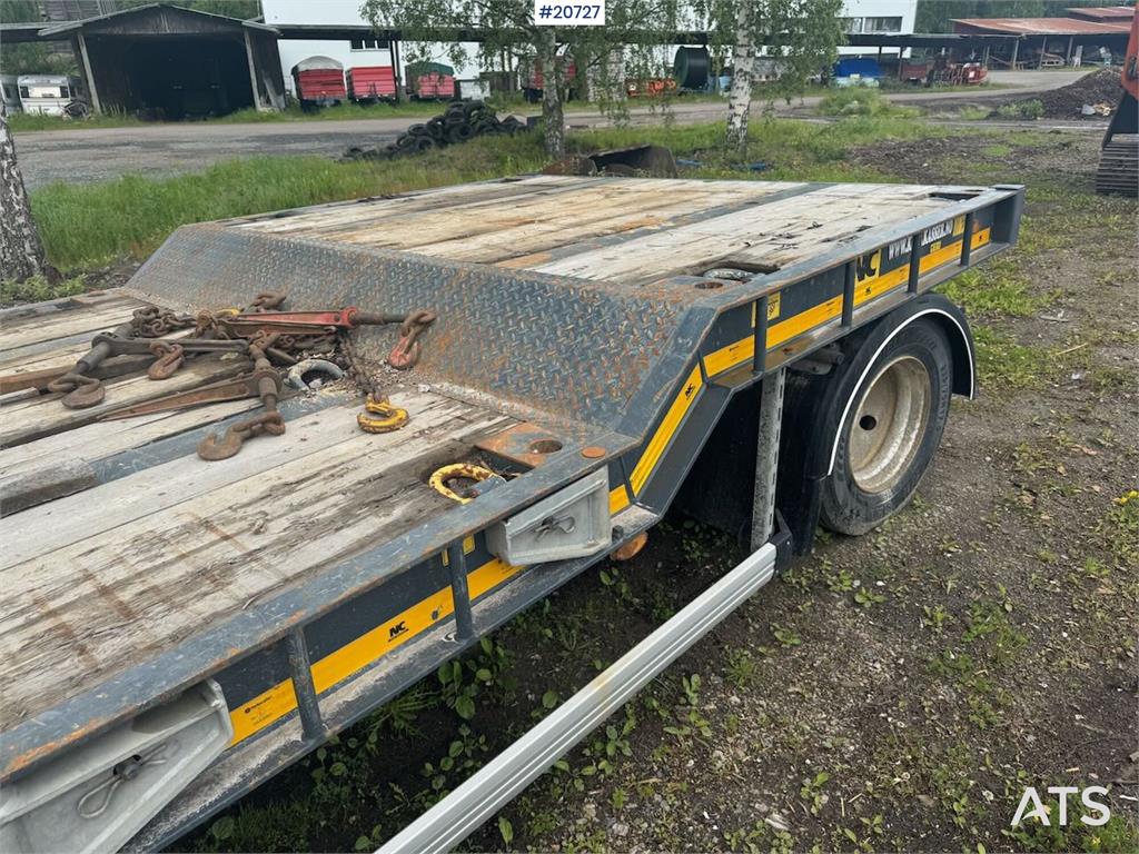 NC engineering Machine trailer w/ hydraulic driving b 2021 20727 NC engineering Machine trailer w/ hydraulic driving b 202...