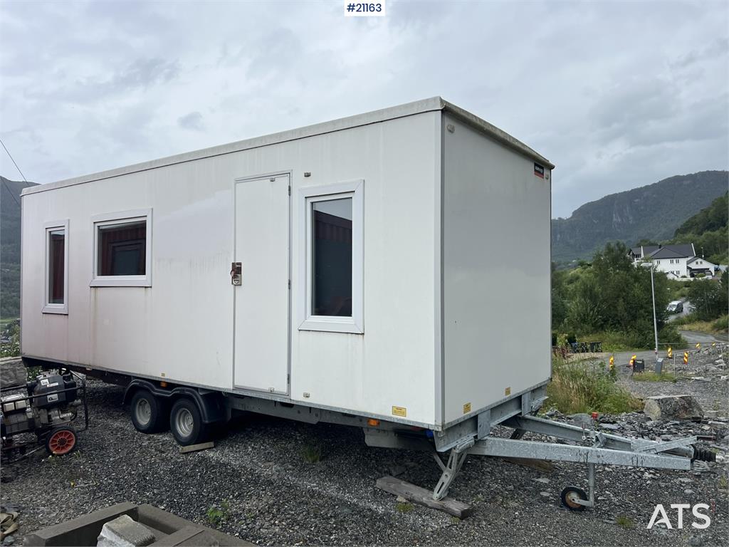 Scanvogn Residential Barracks w/ 2 bedrooms, shower, toilet 2017 21163 Scanvogn Residential Barracks w/ 2 bedrooms, shower...