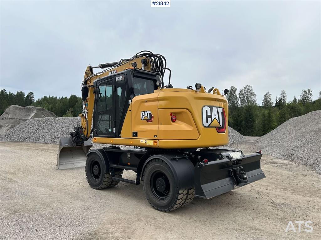 CAT M315 wheel digger w/ tilt and bucket 2023 21842 M315 wheel digger w/ tilt and bucket 2023 1 Crawler Excavators image 9