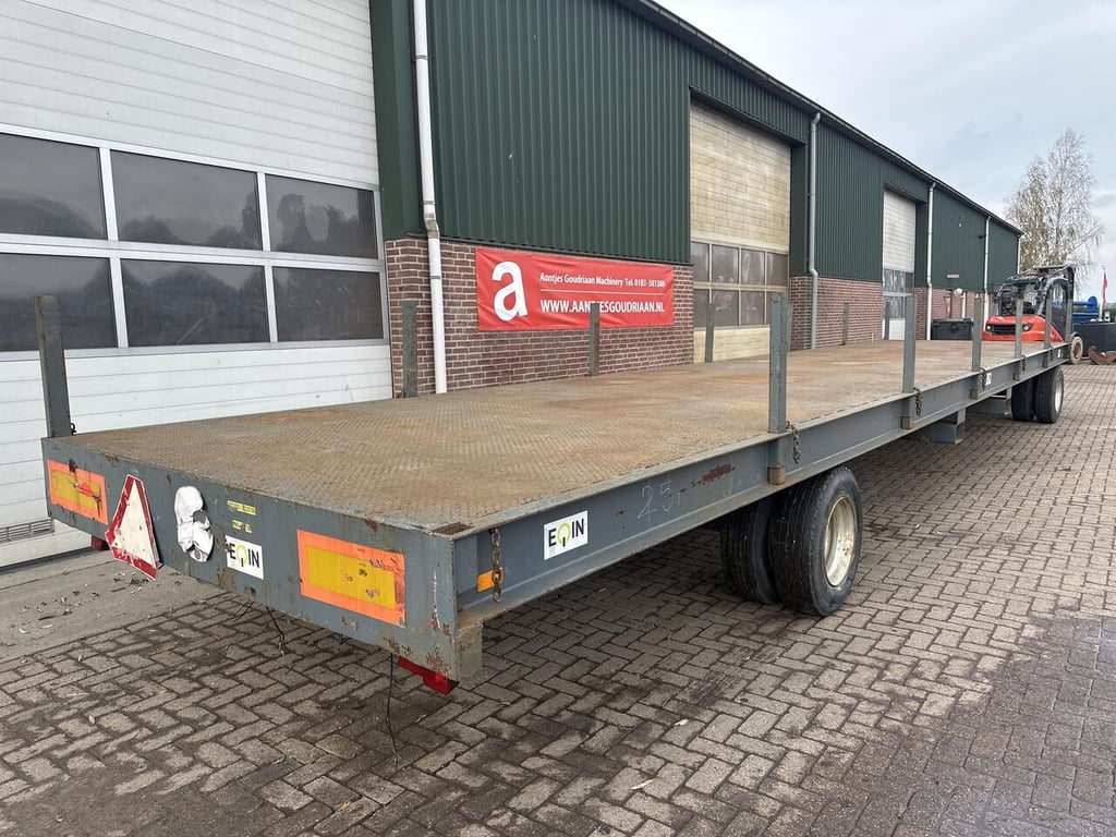 Zwaartransport aanhanger - Gebruikt 12867 Zwaartransport aanhanger - Gebruikt 1 Flatbed open trailers image 5