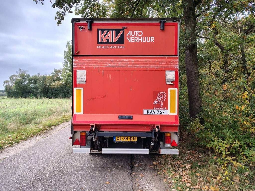 Closed Semi-trailer Van Veen Heas 4530kg 2010 2018 Veenhuis Multifunctional Delivery Truck Heas 2018 1 image 4