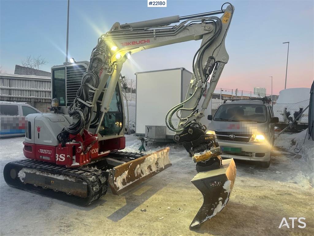 Takeuchi TB257FR 2021 22180 TB257FR 2021 1 Crawler Excavators image 10