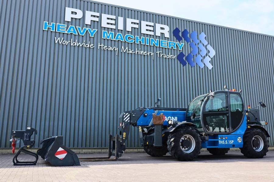 Magni TH5,5.15-D7/D Diesel, 4x4x4 Drive, 5.5t Capacity, 2022 MAGNI - TH5,5.15-D7/D - 90123 MAGNI TH5,5.15-D7/D Diesel, 4x4...