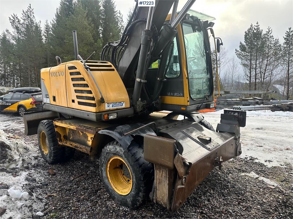 Volvo EW160B Wheel excavator w/ Rototilt, 1 bucket and s 2003 17223 EW160B Wheel excavator w/ Rototilt, 1 bucket and s 200...