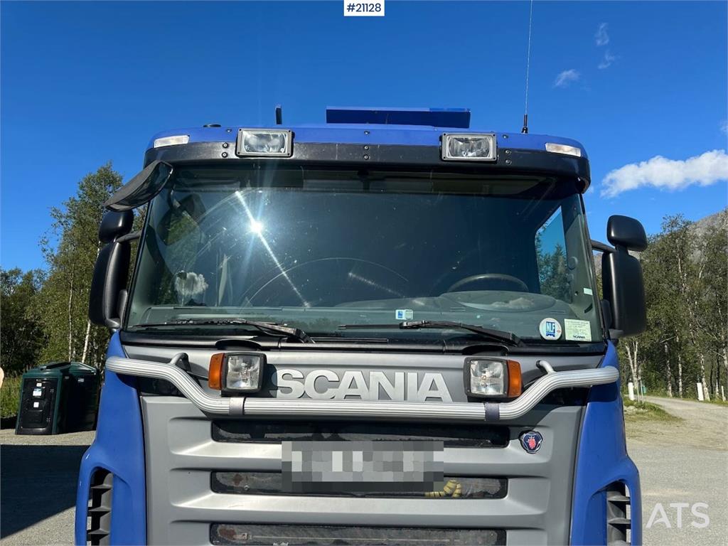 Scania R500 6x2 snow rigged tipper truck w/ plate and und 2006 21128 R500 6x2 snow rigged tipper truck w/ plate and und 20...