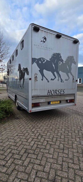 Horse trailer DAF AE64NT Diesel 158 hp 1990 1990 AE64NT 1990 1 image 4