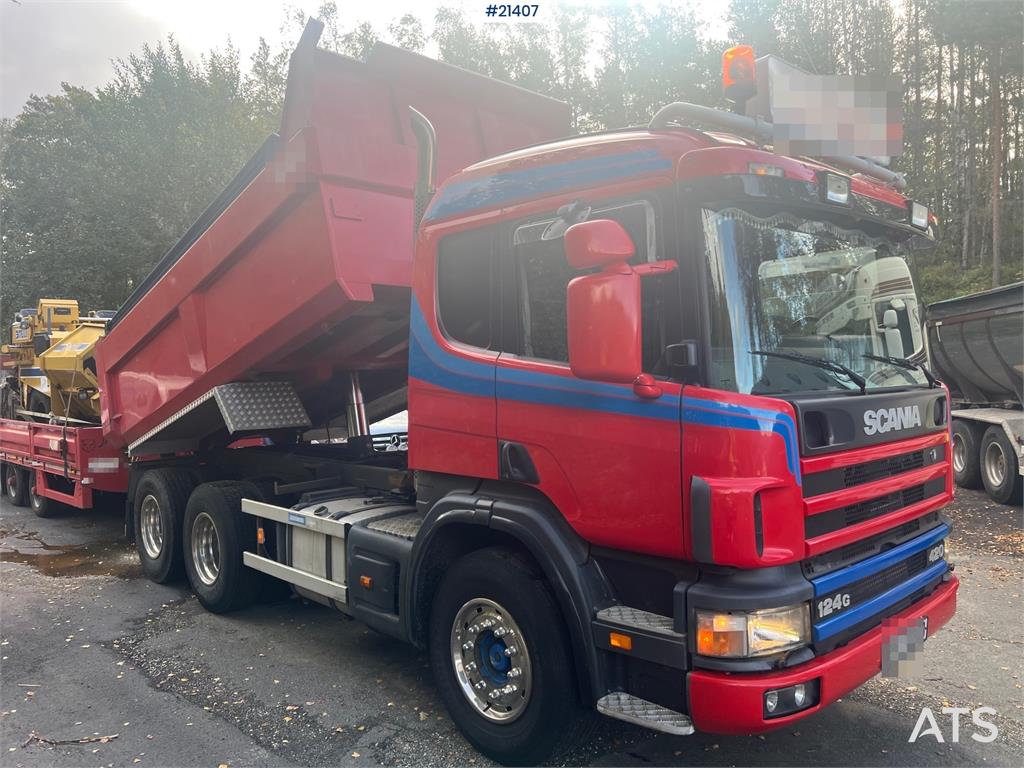 Scania P124G 6x2 Tippbil 2003 21407 P124G 6x2 Tippbil 2003 1 Tipper trucks image 8