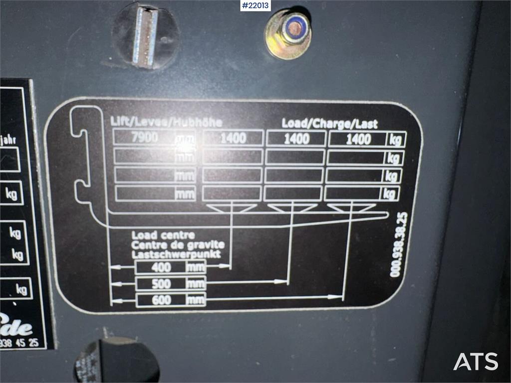 Linde R14X-03 Reach Truck 2015 22013 R14X-03 Reach Truck 2015 1 Forklift image 27