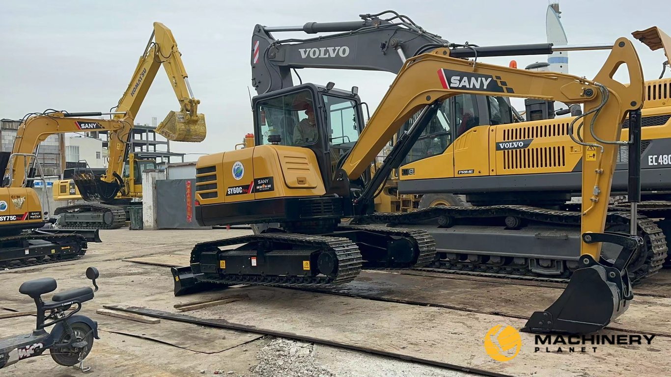 SANY SY60C Mini Crawler Excavator Made in China good quality SY60C 2021 1 Crawler Excavators image 5
