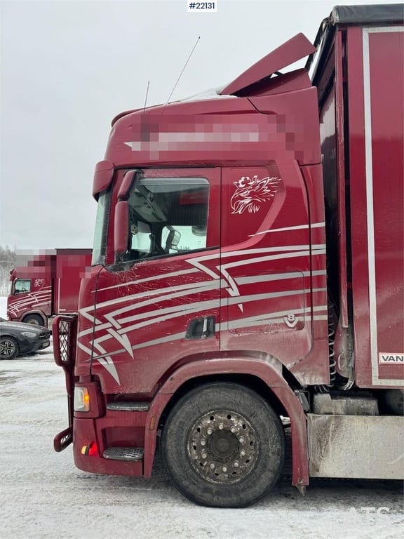 Scania 580 Next Gen 6x2 chassis. Delivered with new EU ap 2018 22131 580 Next Gen 6x2 chassis. Delivered with new EU ap 20...