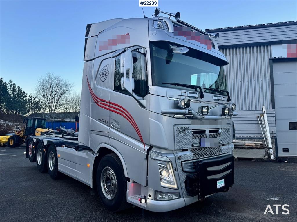 Volvo FH540 Tridem Hook Truck – Snow Plough Equipped – 2 2016 22239 FH540 Tridem Hook Truck – Snow Plough Equipped – 2 201...