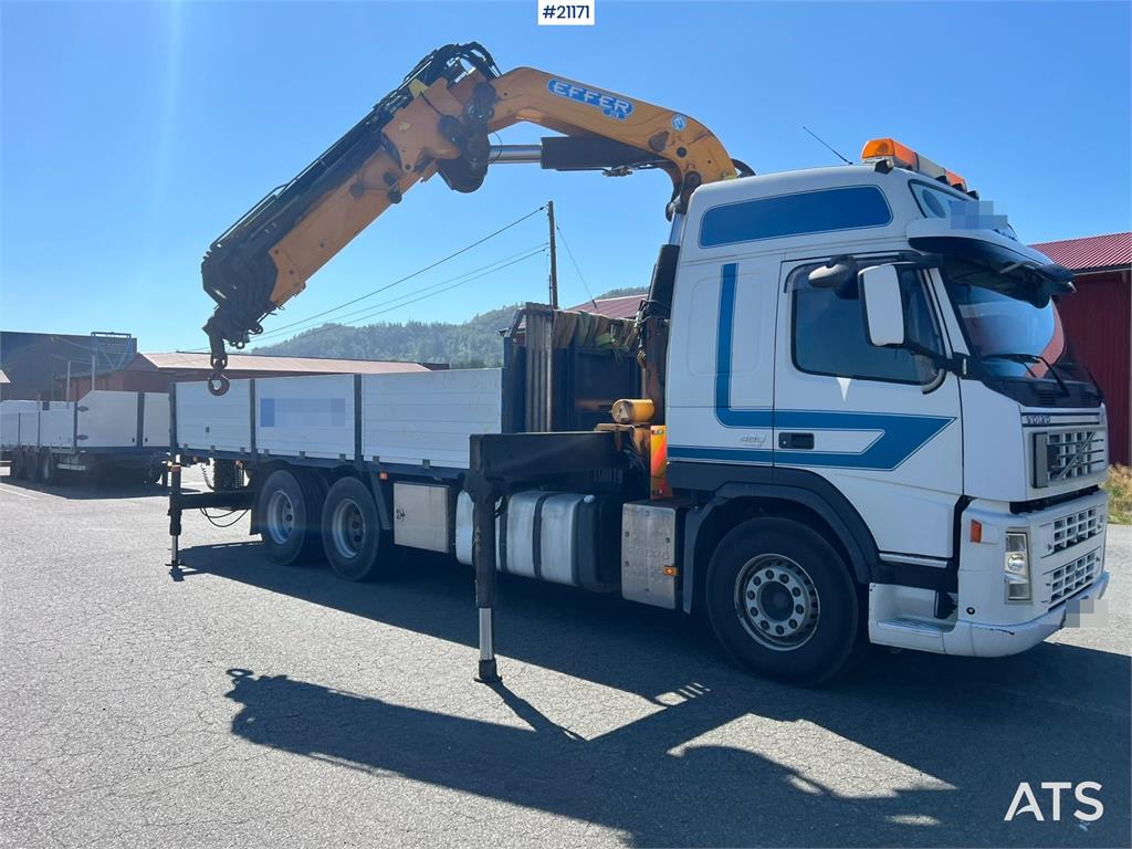 Volvo FM480 crane truck w/,370.11/8S Effer crane WATCH V 2008 21171 FM480 crane truck w/,370.11/8S Effer crane WATCH V 200...