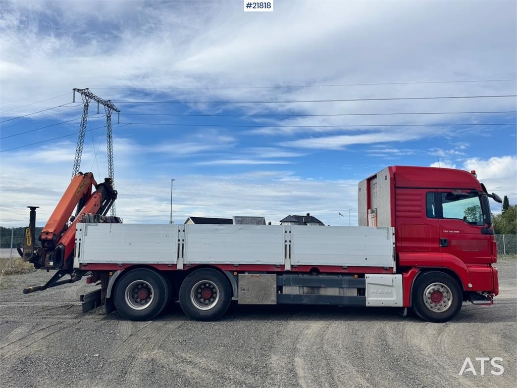 MAN TGS 26.500 6x4 Crane Truck with 19 t/m Rear-Mounte 2017 21818 TGS 26.500 6x4 Crane with 19 t/m Rear-Mounte 2017 1 Cran...