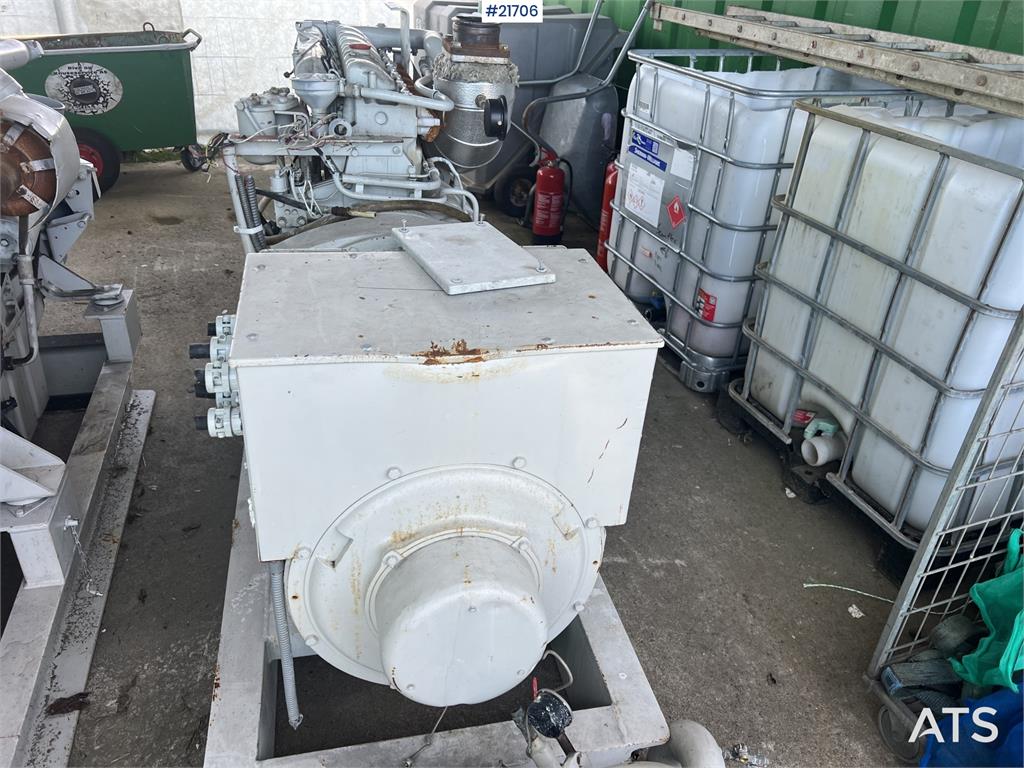 Man-stamford diesel generator w/ low hours 1985 21706 Man-stamford diesel generator w/ low hours 1985 1 Generators image 7