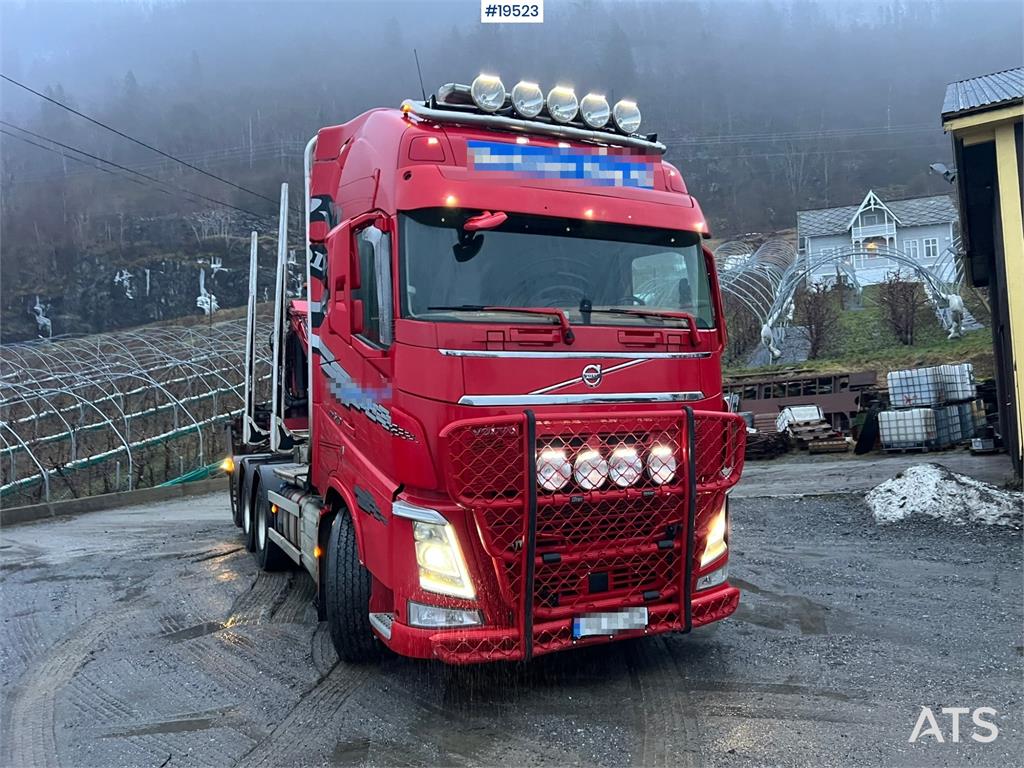 Volvo Fh540 8x4 Timber Truck w/ 2016 M110L80 Palfinger C 2019 19523 Fh540 8x4 Timber Truck w/ 2016 M110L80 Palfinger C 201...