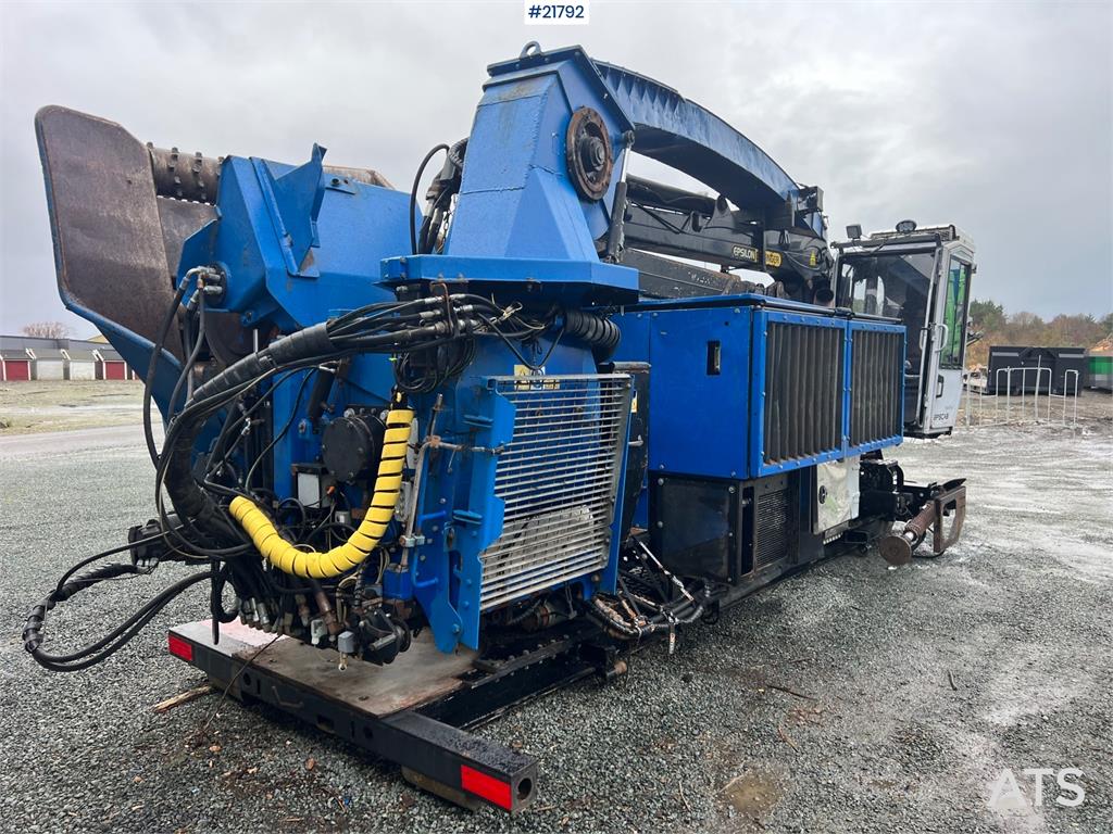 Bruks 806st Bio wood grinders w/ cmt hook frame and epsi 2016 21792 Bruks 806st Bio wood grinders w/ cmt hook frame and ep...