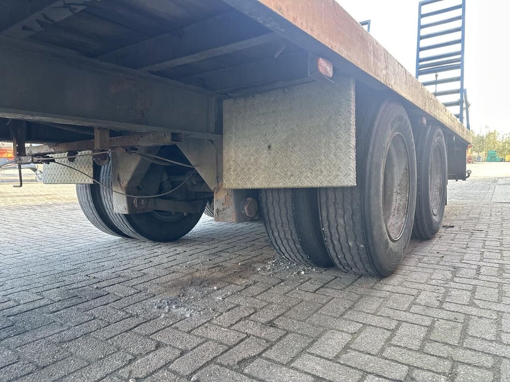 12923 Onbekend 1 Flatbed open trailers image 6