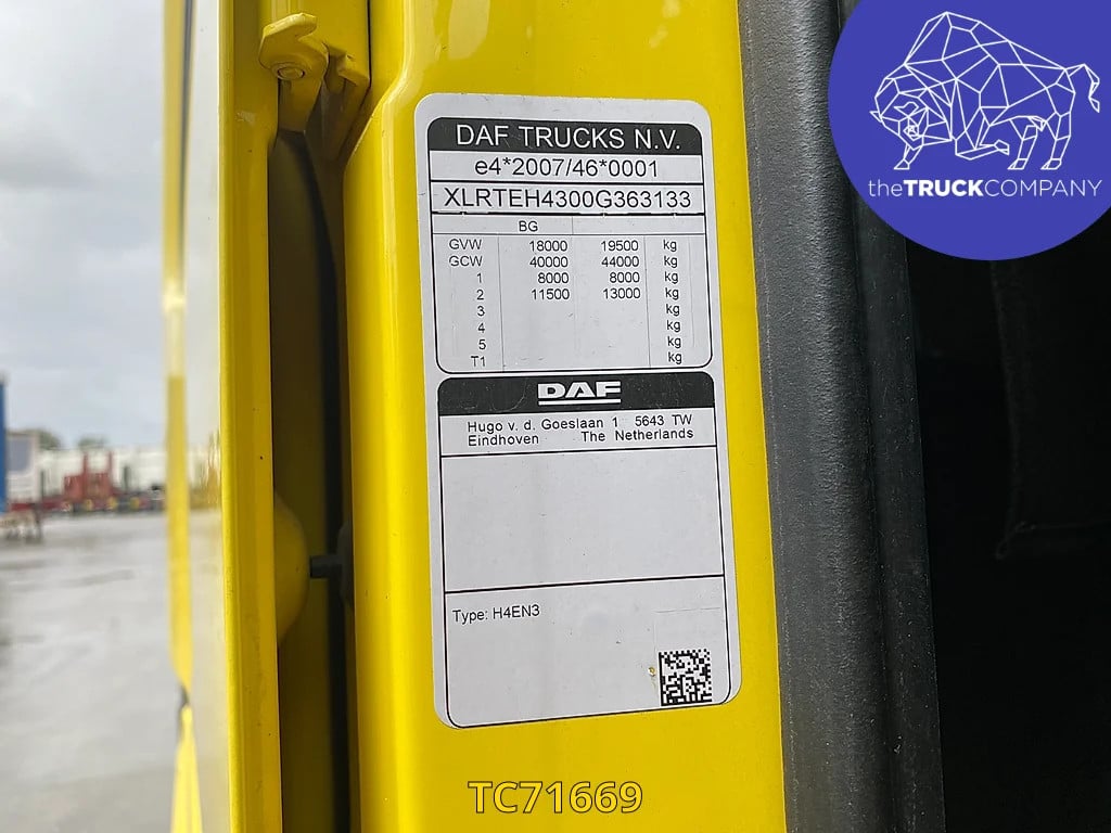 DAF XF Euro6 430 2021 TC71669 DAF XF Euro6 430 2021 1 image 11