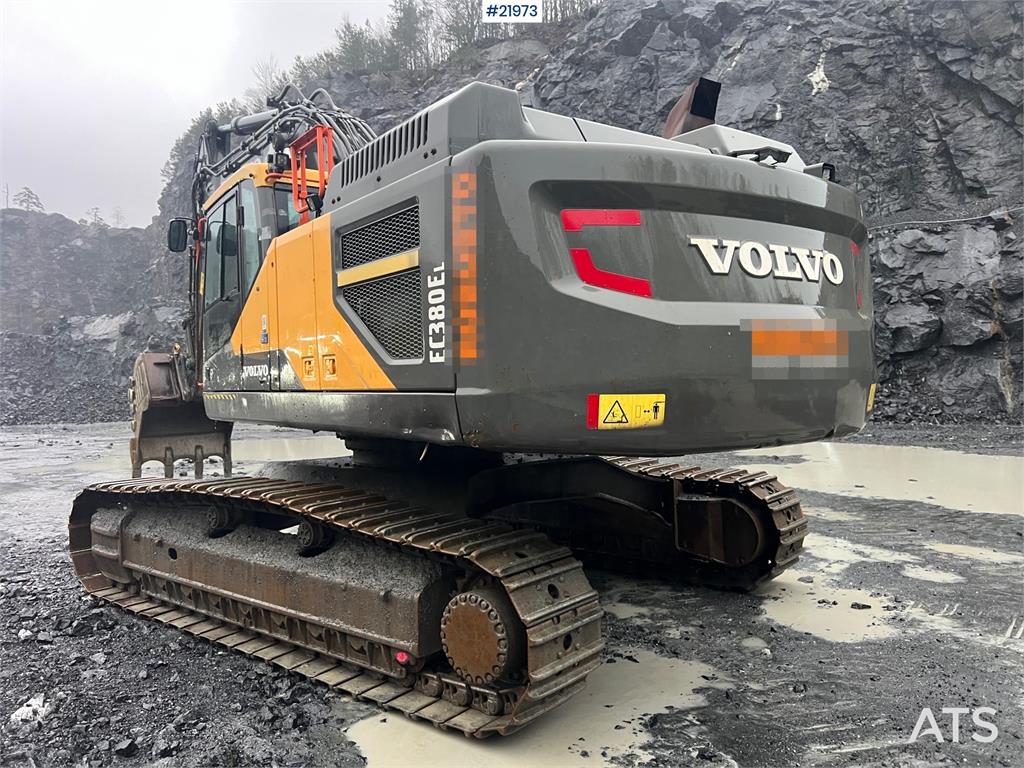 Volvo ec380EL excavator w/ hw undercarriage and toothed 2018 21973 ec380EL excavator w/ hw undercarriage and toothed 2018 ...