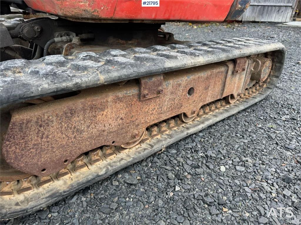 Kubota U17-3a Mini Excavator with 4 Buckets, Ripper, and 2015 21795 U17-3a Mini Excavator with 4 Buckets, Ripper, and 2015...
