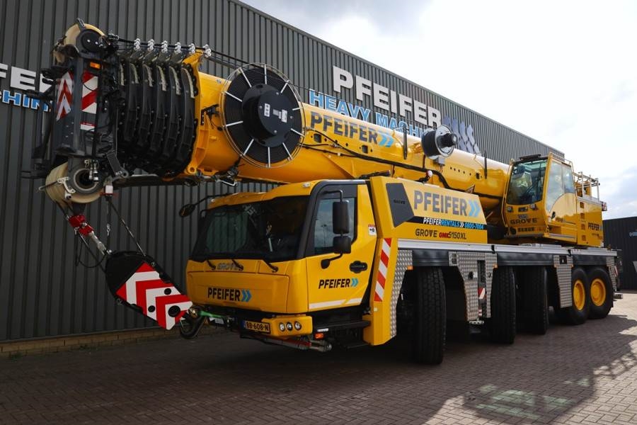 Grove GMK5150XL Available For Rent, Dutch Registration, 2025 GROVE - GMK5150XL - 63876 GMK5150XL Available For Rent, Dutch...