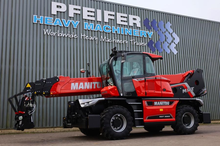 Manitou MRT2660 360 160Y ST5 S1 Valid inspection, *Guarant 2025 MANITOU - MRT2660 360 160Y ST5 S1 - 63405 MRT2660 360 160Y...