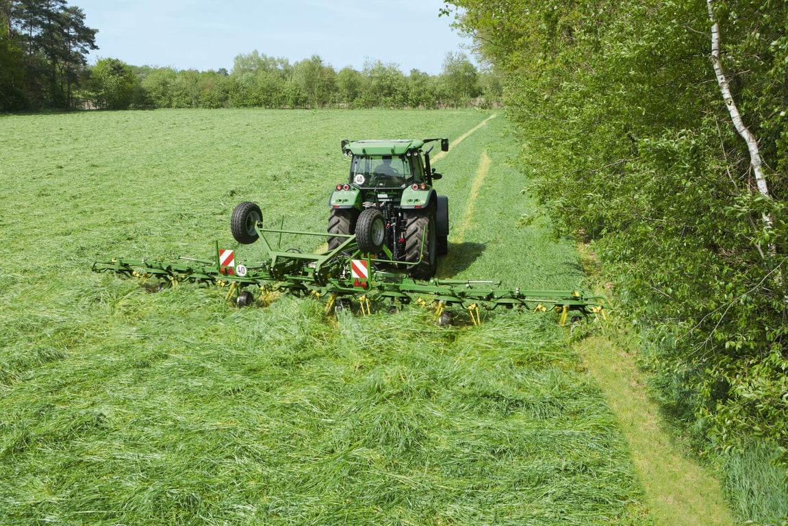 Krone getrokken schudders KWT met wielstel K202 getrokken schudders KWT met wielstel 0 image 3