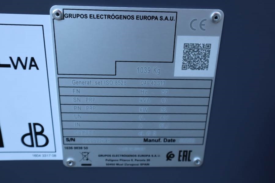 Atlas Copco QAS 40 ST3 Valid inspection, *Guarantee! Diesel, 4 2023 ATLAS COPCO - QAS 40 ST3 - 61573 QAS 40 ST3 Valid insp...