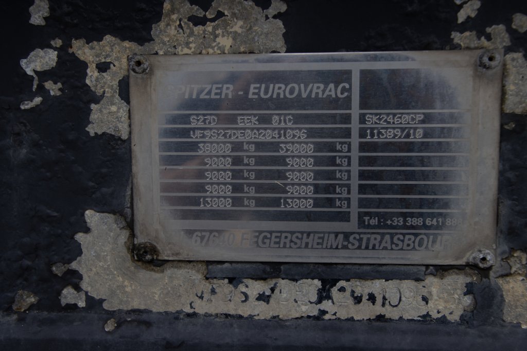 SPITZER SILO EUROVRAC-SK 2460 60M³/5xCOMP 2010 E57972 Spitzer Silo EUROVRAC-SK 2460 60M³/5xCOMP 2010 1 image 6