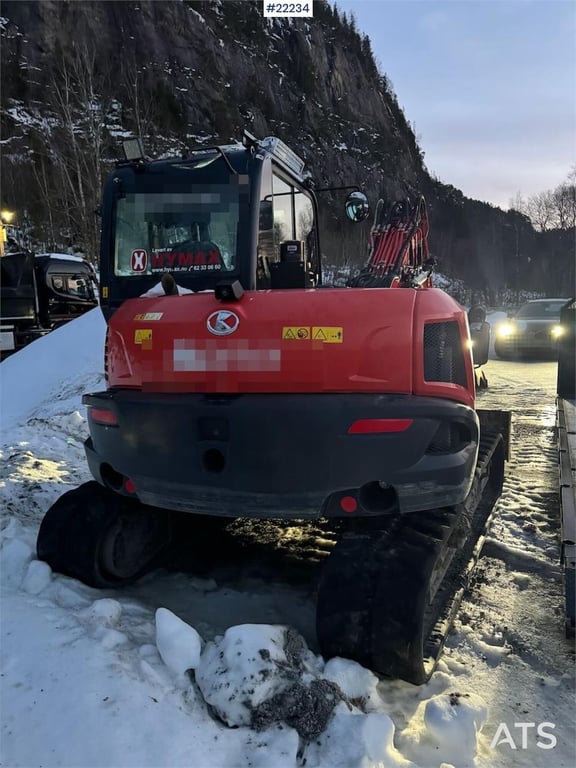 Kubota KX080-4α2 Beltegraver m/ 2 delt bom, tilt og 2 sku 2020 22234 KX080-4α2 Beltegraver m/ 2 delt bom, tilt og 2 sku 20...