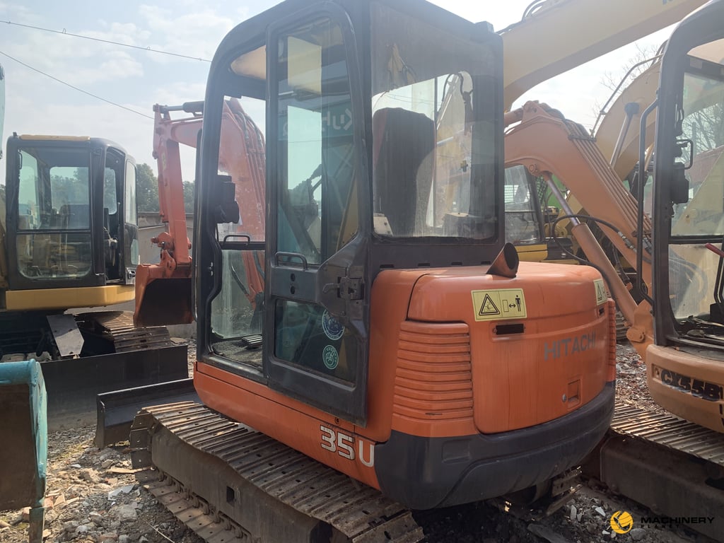 Hitachi ZX35U Mini Crawler Excavator GOOD CONDITION ZX35U 2021 1 Crawler Excavators image 3