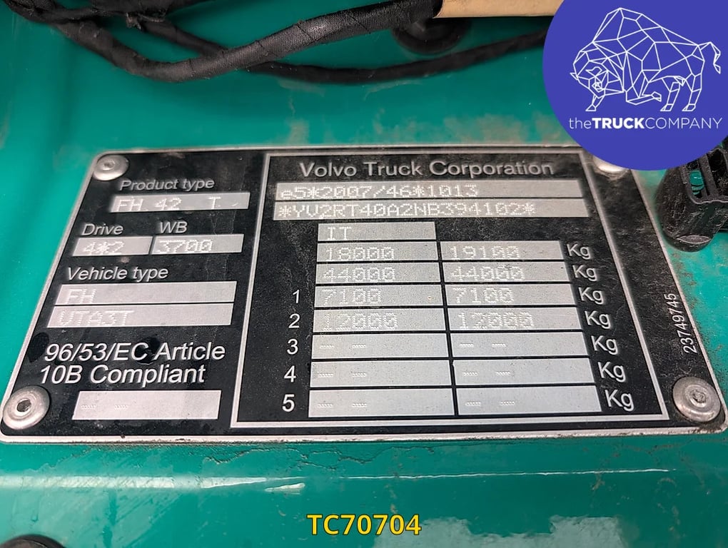 Volvo FH 500 2022 TC70704 FH 500 2022 1 Tractor Units image 11