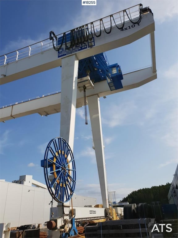Gantry crane. 4x10 tons. 2016 18255 GANTRY crane. 4x10 tons. 2016 1 Other cranes image 3