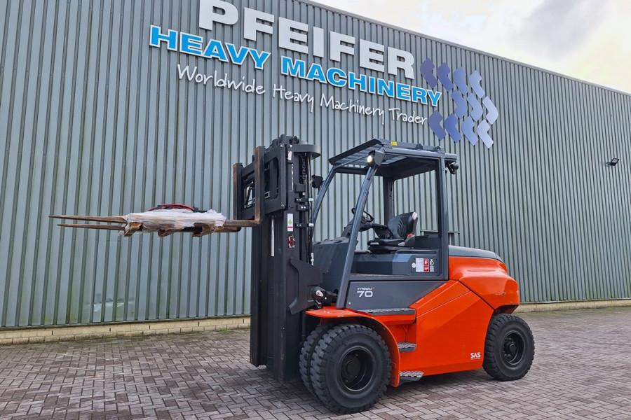 Toyota 9FBM70T Electric, 7 Tons Capacity, Lift Height 4.7 2022 TOYOTA - 9FBM70T - 63953 9FBM70T Electric, 7 Tons Capacity,...
