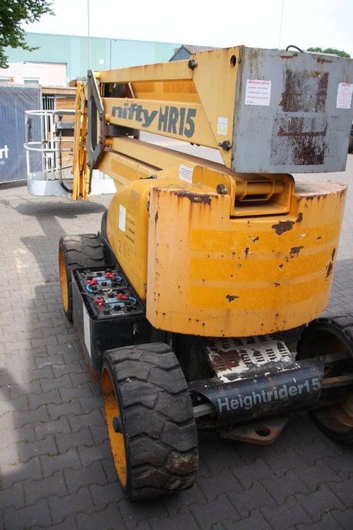 Nifty HR 15 NDE Electric/Diesel Telescopic Boom Lift 2005 2005 Nifty HR 15 NDE 2005 1 image 6