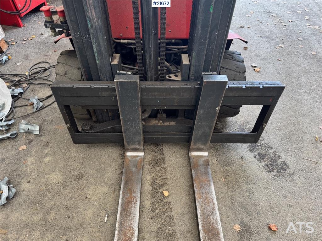 Linde E16 EL Truck w/extensions. 1996 21672 E16 EL Truck w/extensions. 1996 1 Forklift image 9